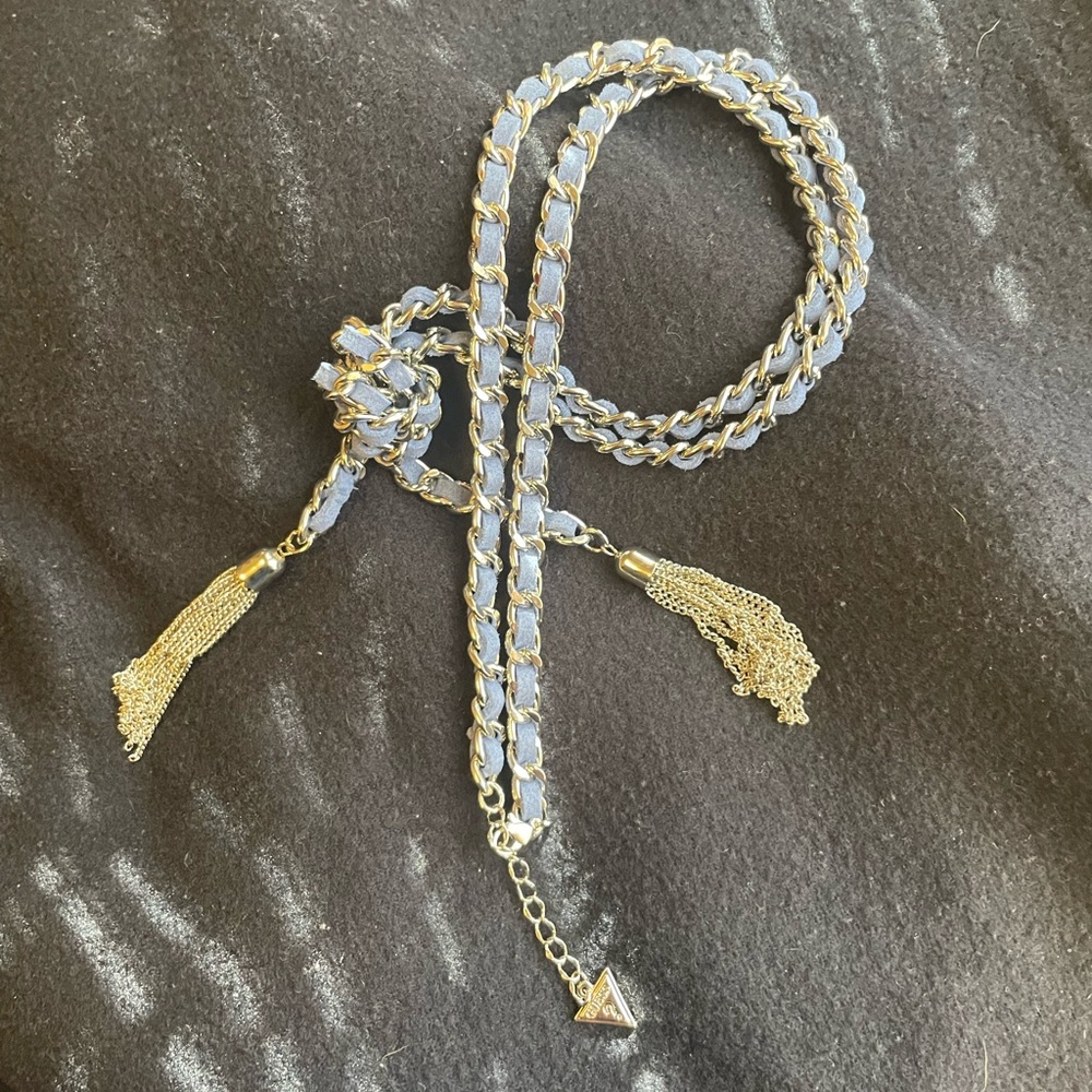 Guess? Tasseled Necklace, new without tags - Picture 4 of 6